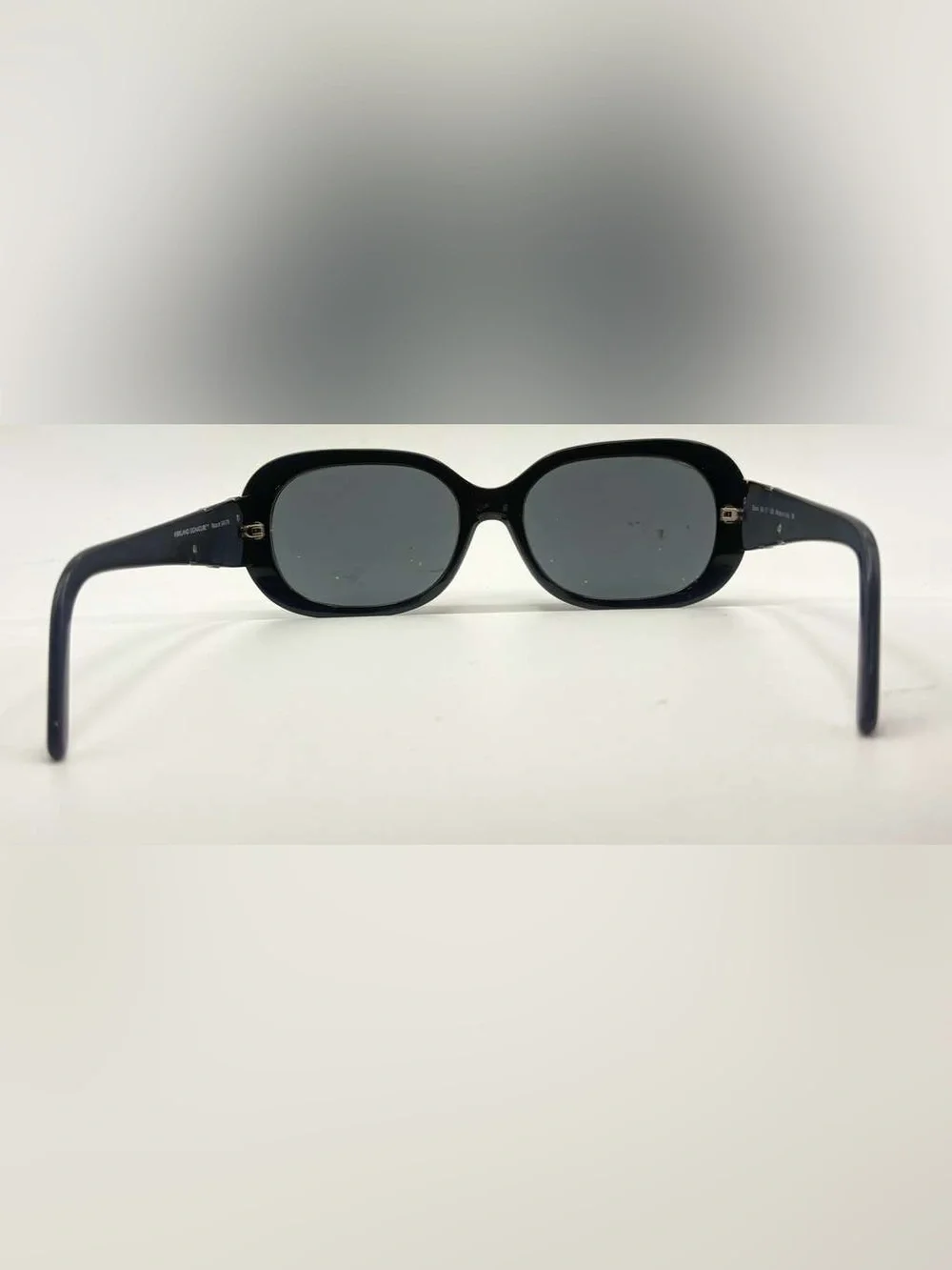 Kirkland Signature Muscat Black Oval Sunglasses Frames Only Italy